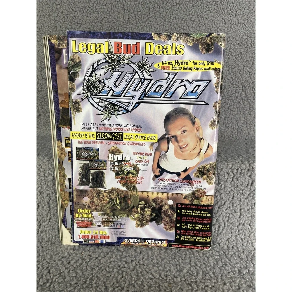 HIGH TIMES Magazine OCTOBER‎ 2000 #302 HALLOWEEN SPECIAL ISSUE